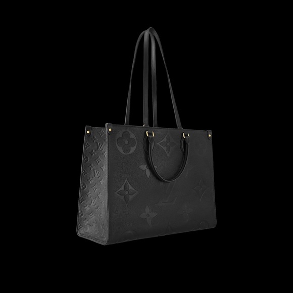 Like new Louis Vuitton OnTheGo GM black square tote. - Picture 2 of 15